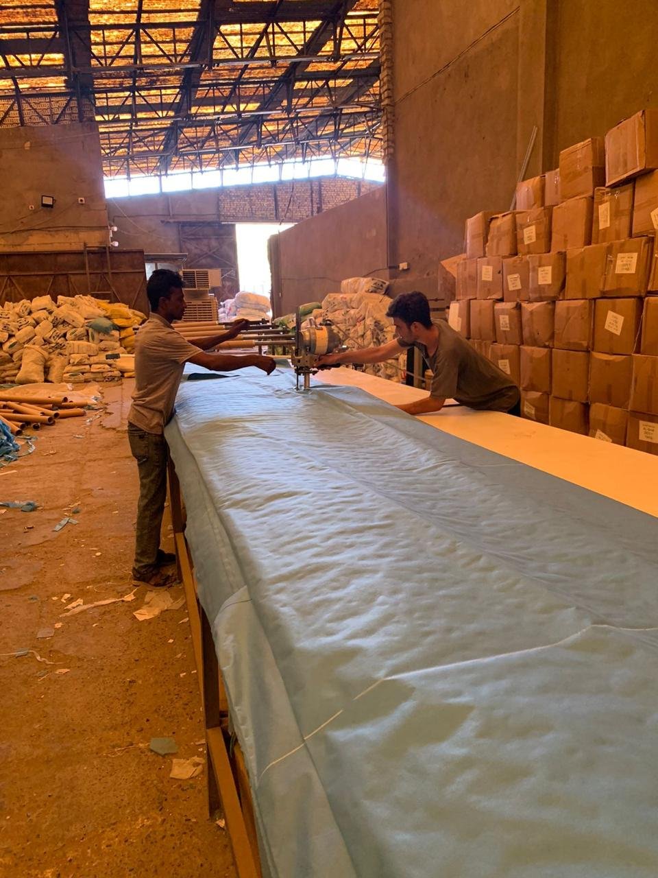 خطوط إنتاج شركة النهرين في كركوك